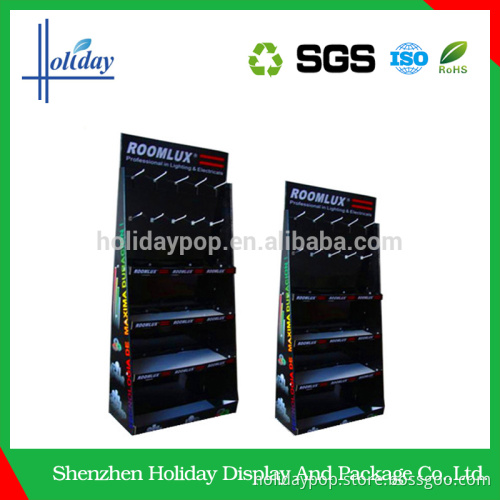 New Design Wholesales point of sale cardboard hooks display